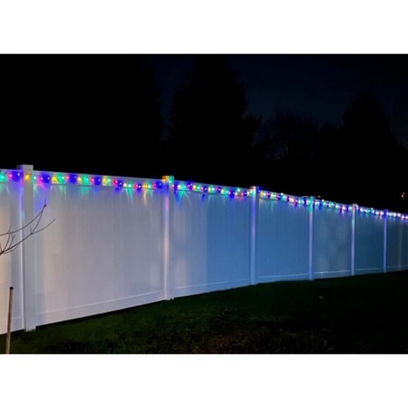Solar String Lights Outdoor 100 Led 40 Feet Multi-Color Crystal Globe Lights - Picture 1 of 2